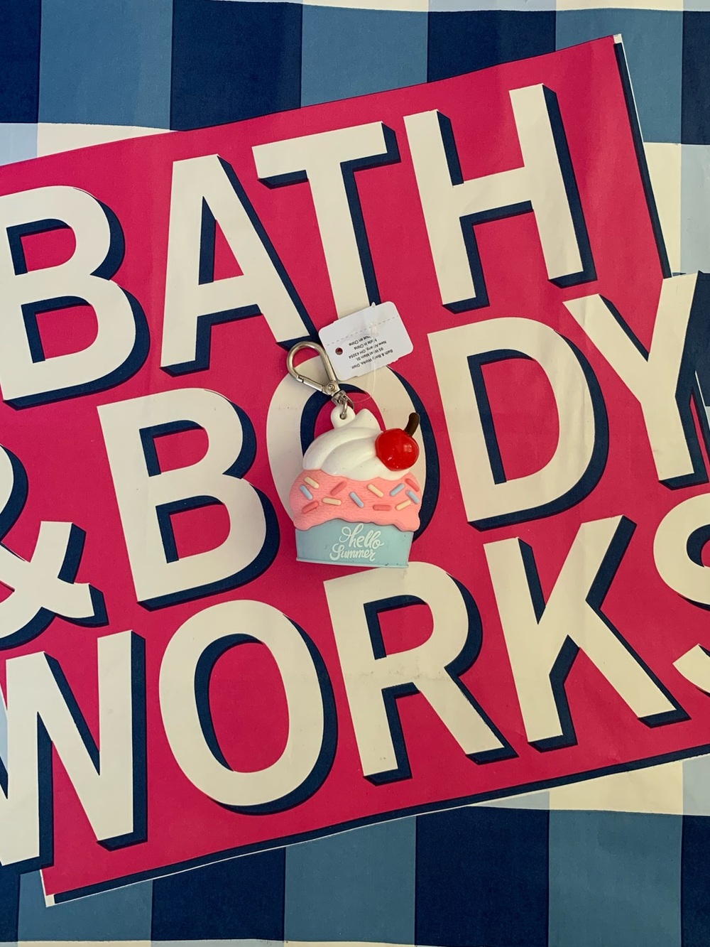 NWT Bath & Body Works Ice Cream Sundae Pocketbac Holder